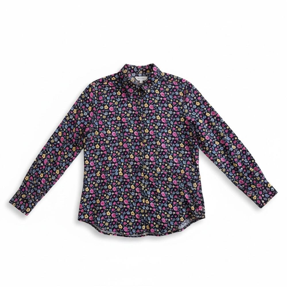 RARE VTG Ralph Lauren mens XL preppy floral cotton long sleeve button up